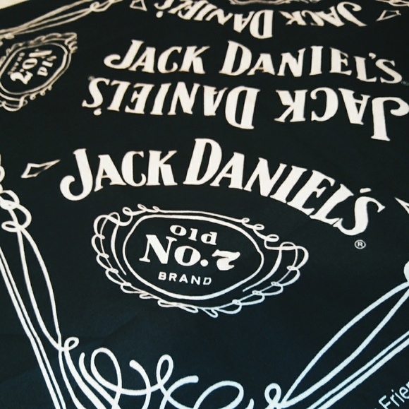 Pair of Jack Daniel's Bandanas Motorcycle doos - Picture 2 of 4